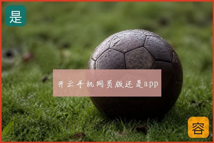 开云手机网页版还是app