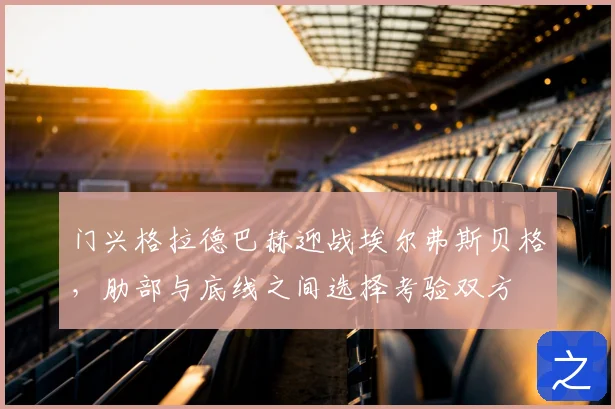 门兴格拉德巴赫迎战埃尔弗斯贝格，肋部与底线之间选择考验双方